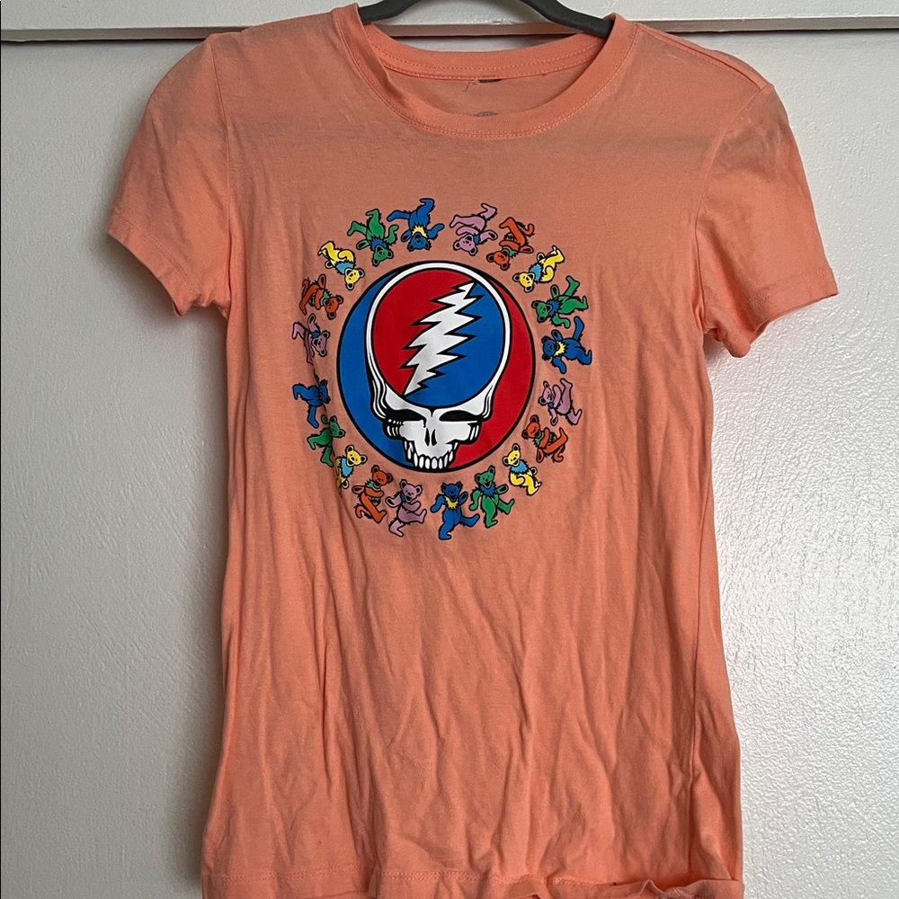 Ripple Junction Grateful Dead peach tshirt